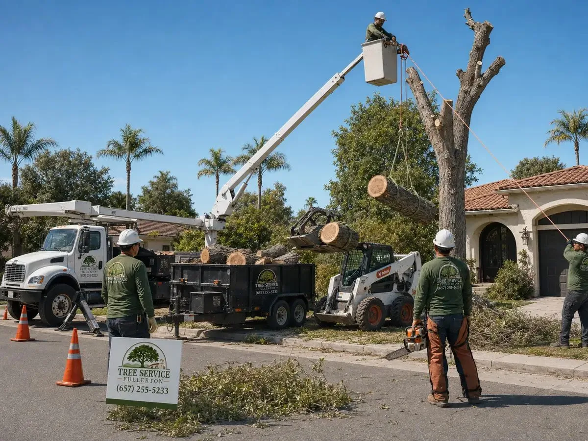 Tree Removal work in Fullerton